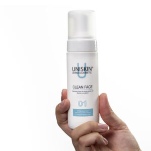 Ansigtsrens Uniskin Clean Face 01 – håndholder.