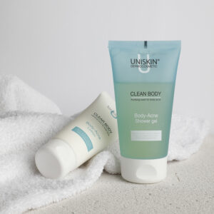 Uniskin Clean Body og Clear Body – kropsaknepleje.